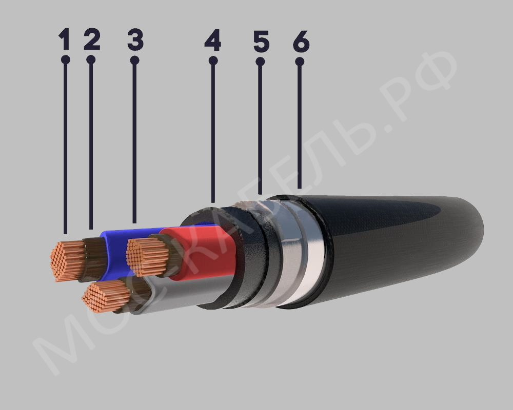 конструкция кабеля ВБВнг-FRLS